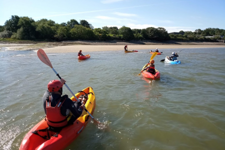 Kayaking